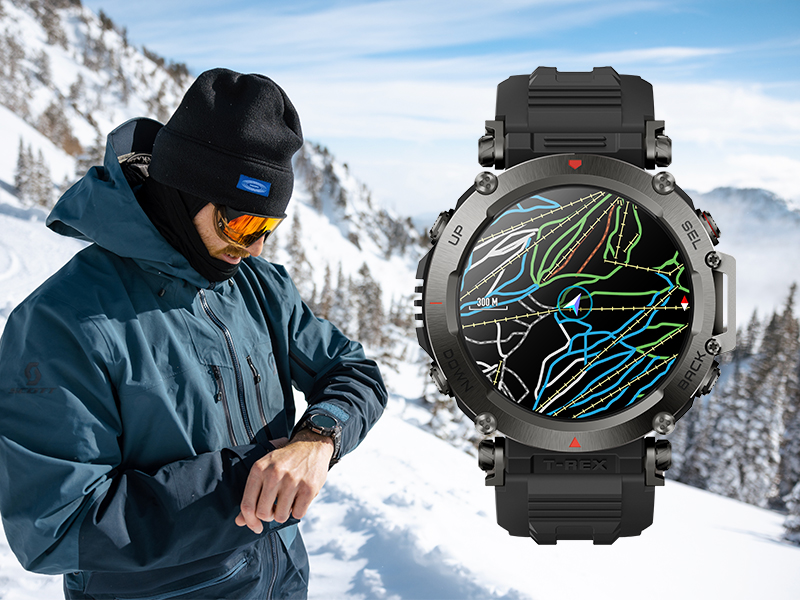 Amazon.com: Amazfit T-Rex 3 Rugged/Military Smart Watch 48mm, GPS